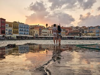 Venetian port of Chania