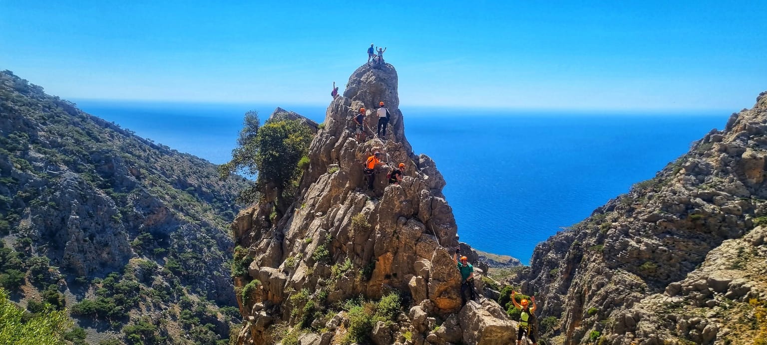 Via Ferrata at Kapetaniana