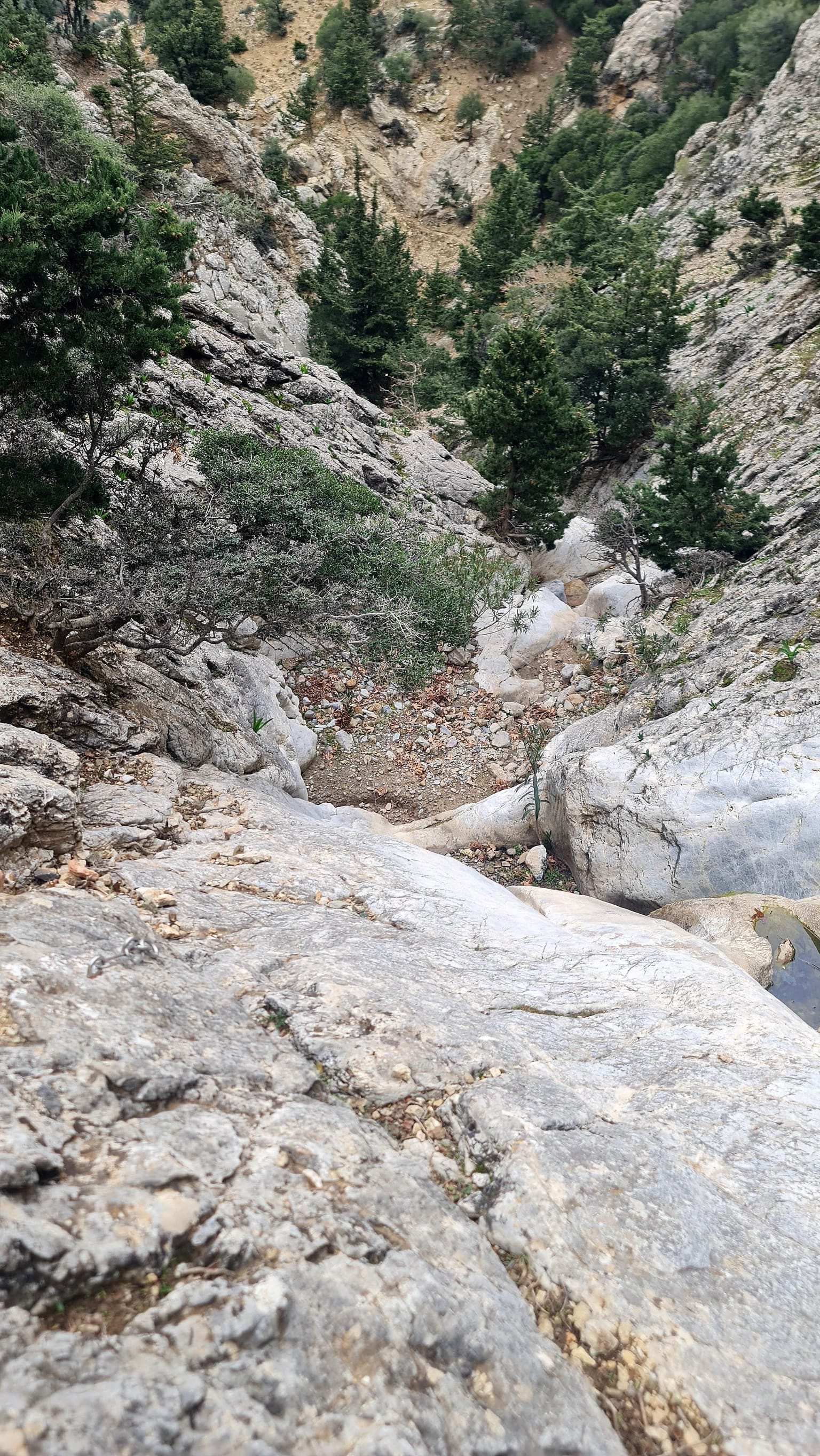 Canyoning in Psaro Nero Gorge